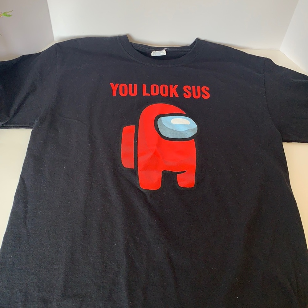 Among Us T-Shirt, Size Youth L (fits like Adult S)